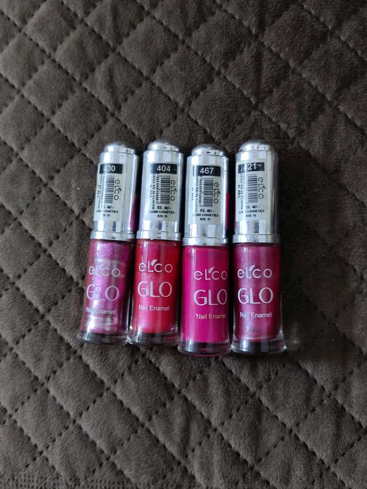 Elco GLO Nail Polish Set