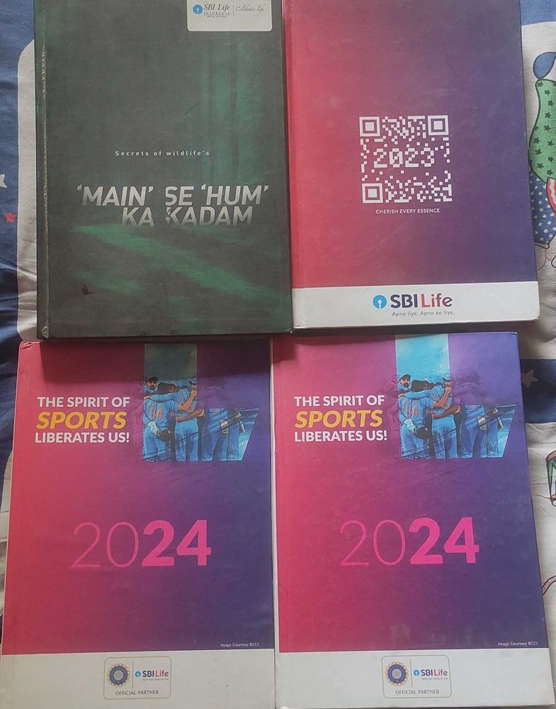 Combo Of 4 Diary ( Just For Today)