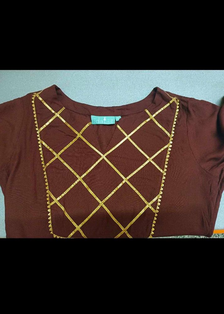 Elegant Brown Kurta set