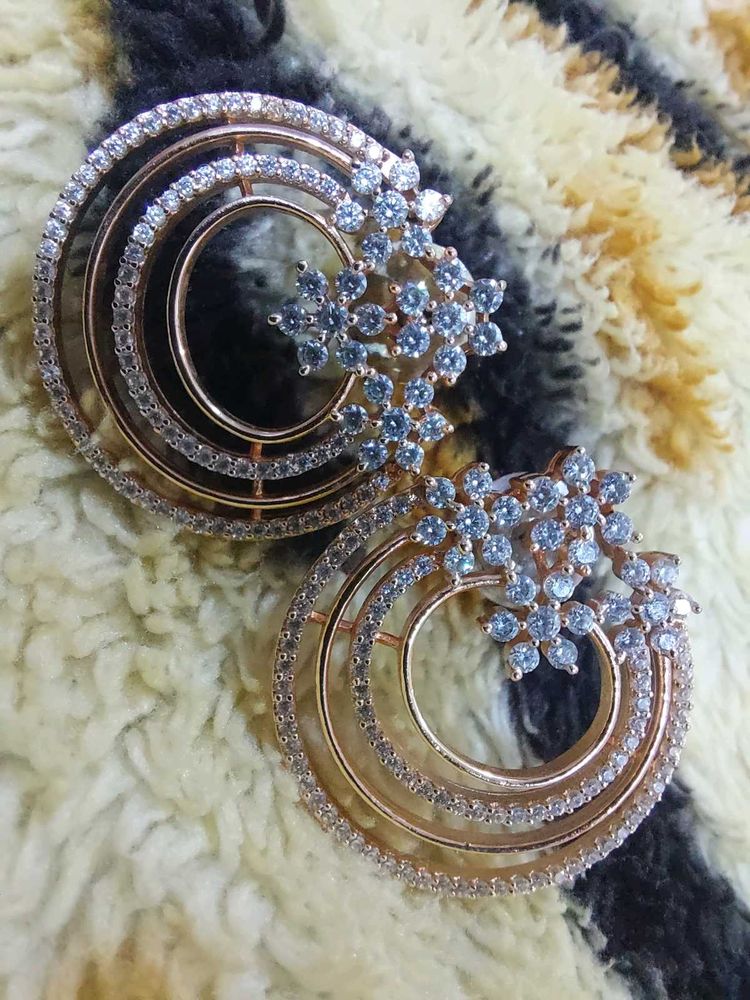 Elegant Circle Earrings