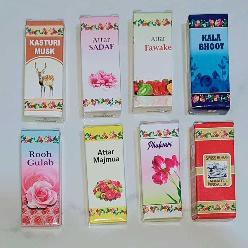 Set Of 8 Different Attars
