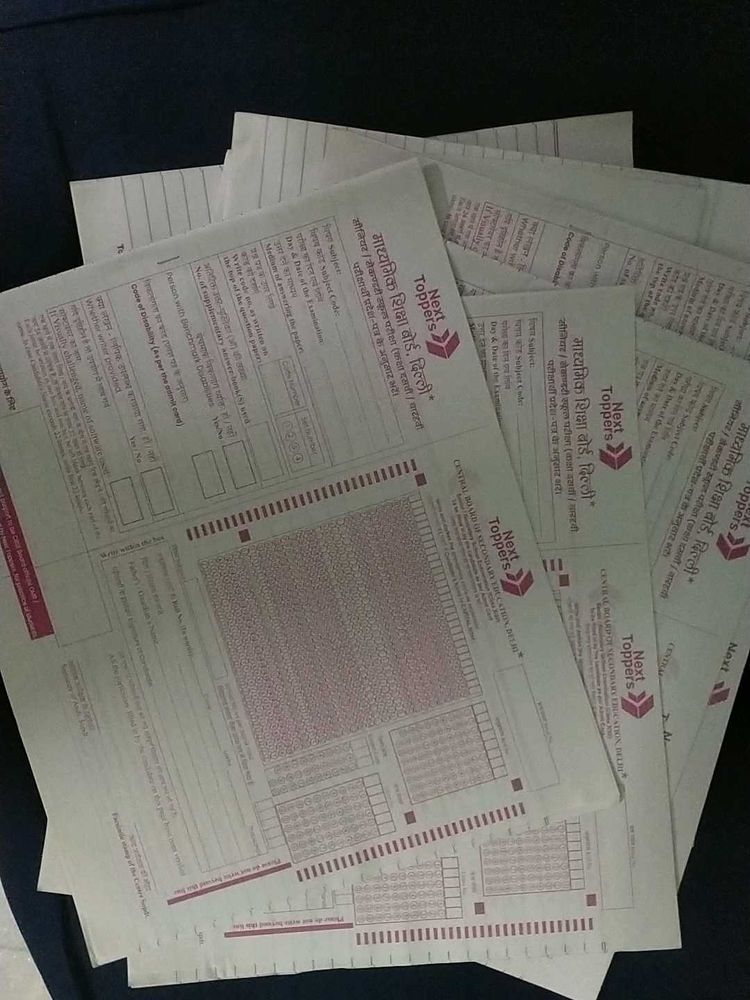 Practice sheets for boards. Approx 200sheets