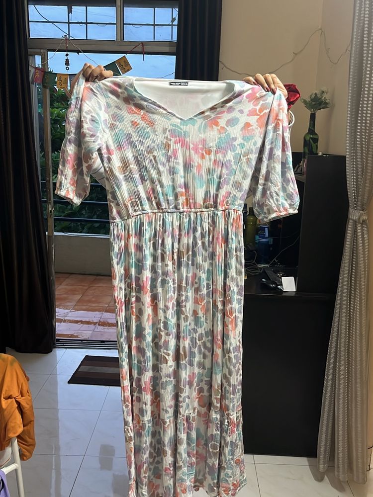 Beautiful White Zara Maxi Dress