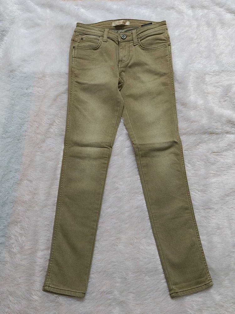 Wrangler Tan Jegging/ Jeans