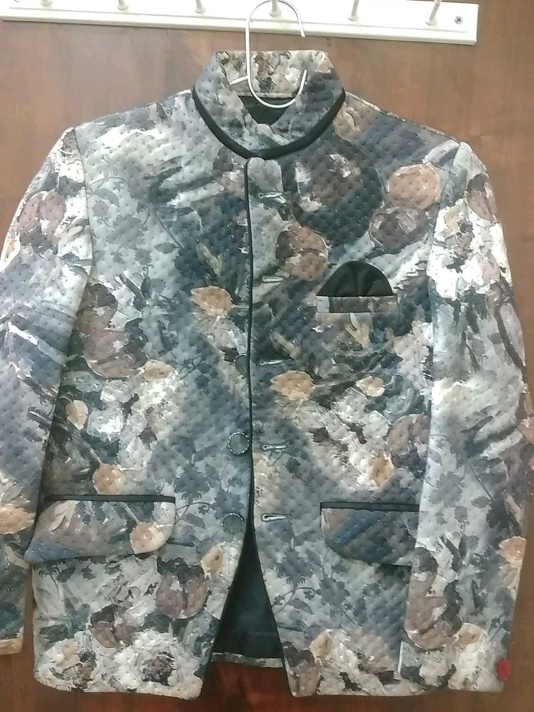 Floral Print Jacket