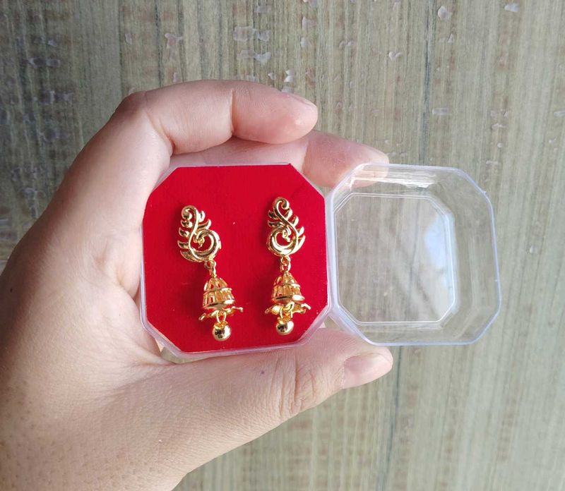 GOLDEN EARRINGS 😍