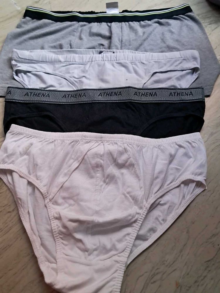 Combo  Of Four Imported Fabric  Brief  For Men
