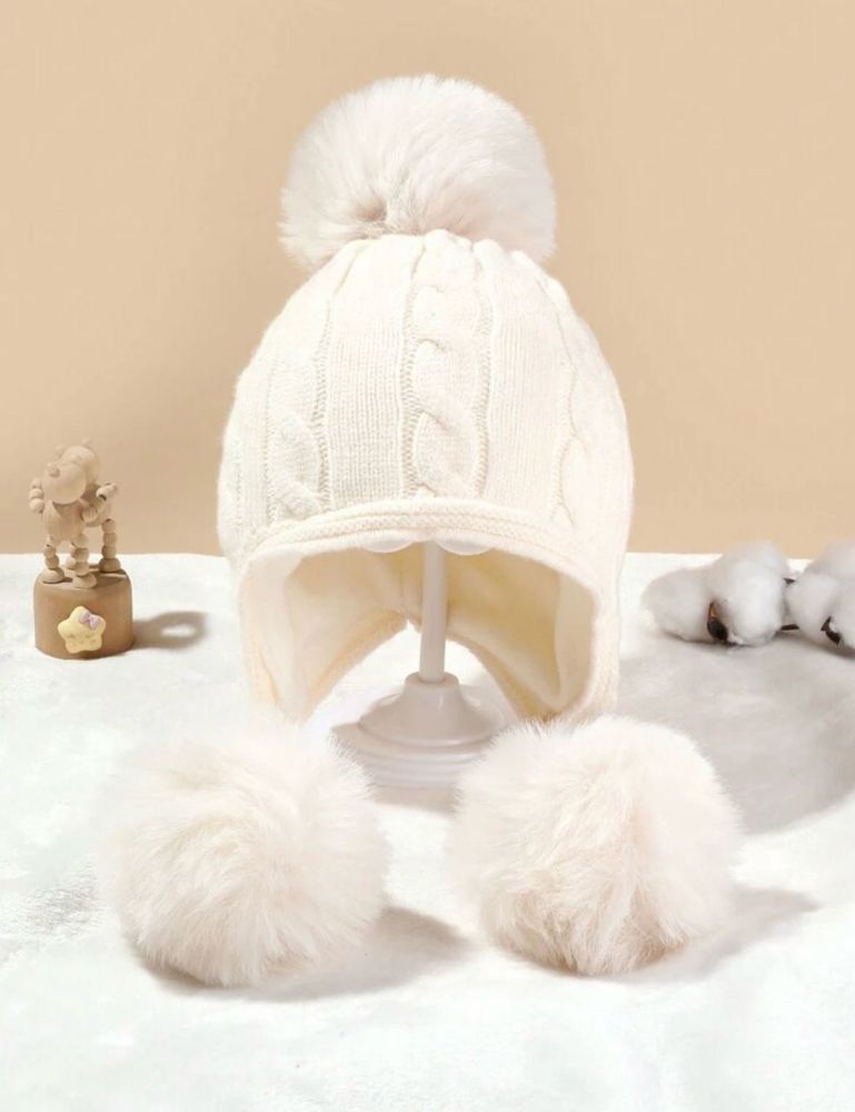 Woollen Warm Cute Cap