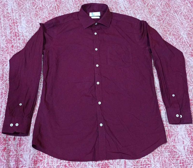 Odyssey Maroon Men Shirt