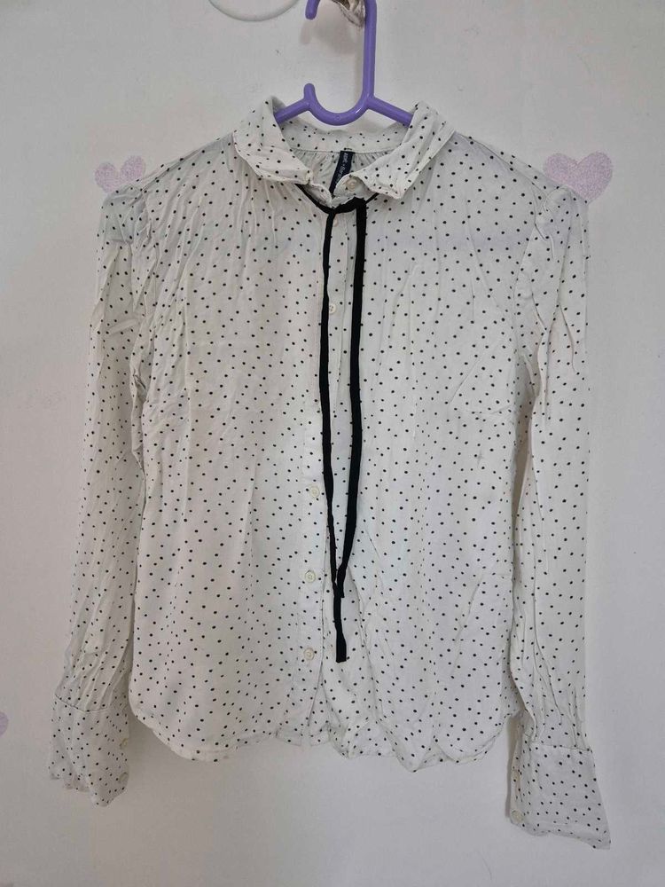 Korean style semi-formal shirt