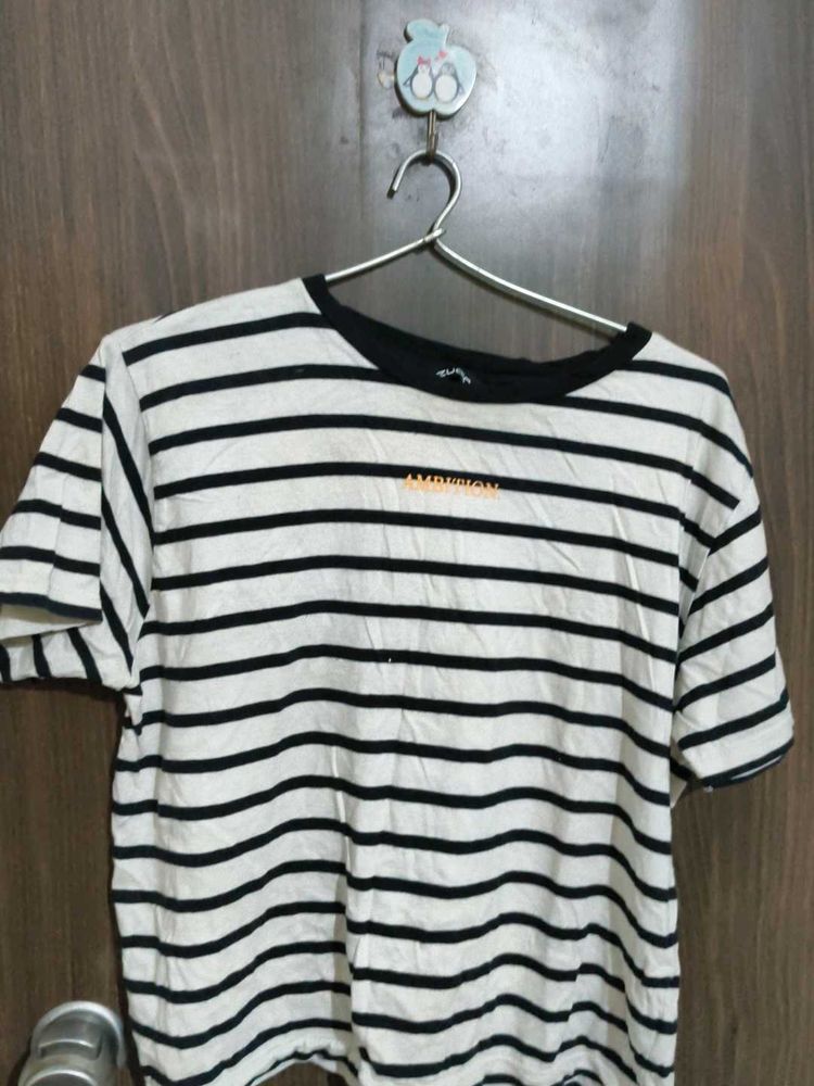 Striped Ambition Tee