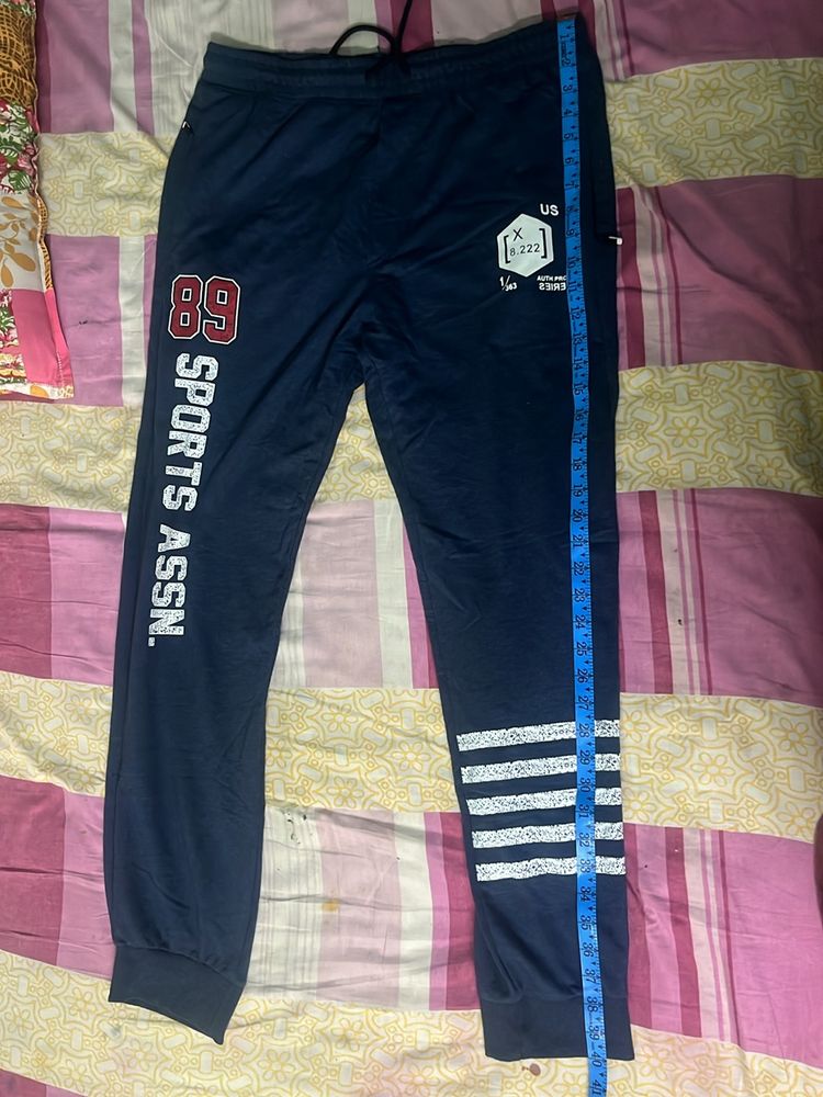Navy Blue Sports Joggers