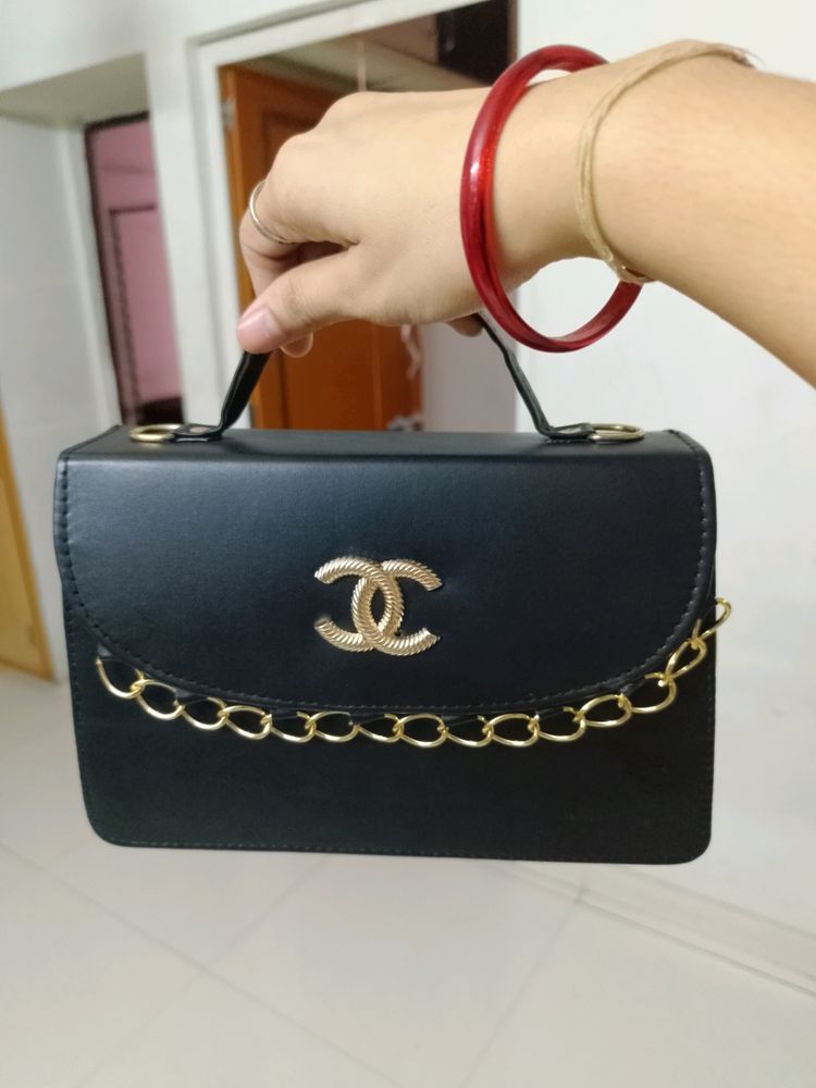 New Black Sling Bag