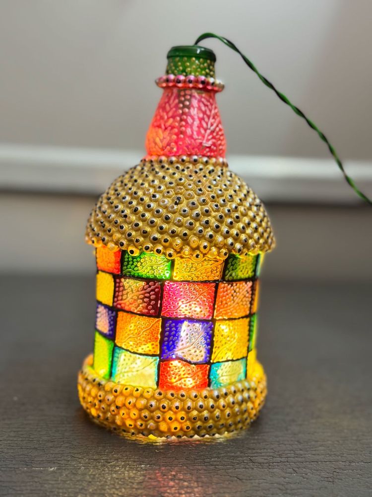 Handmade Decorative Bottle Lamp