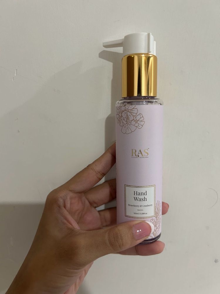 RAS Luxury Hand Wash Strawberries And Cream