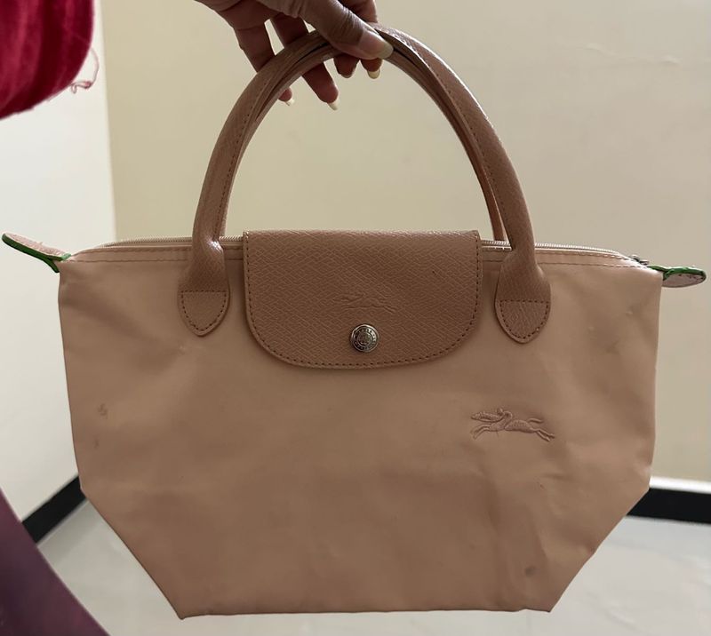 Longchamp XS Bag in Peach/Petal Pink 🍑