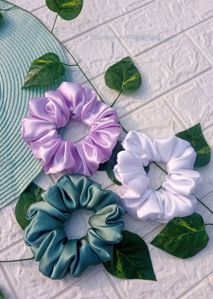 Premium Satin Scrunchies