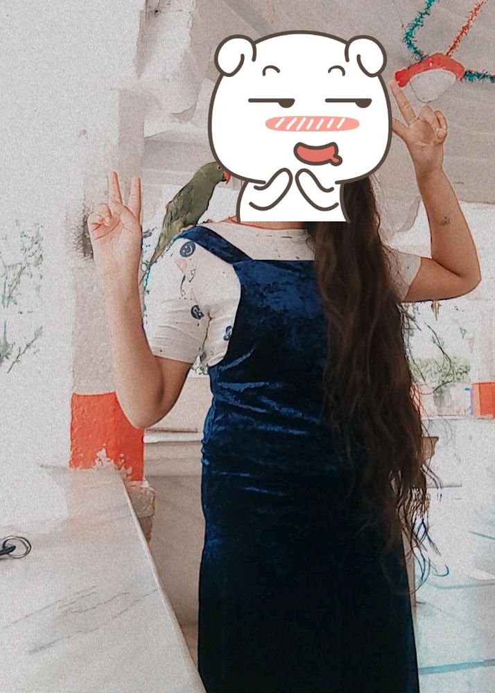 Veromoda Velvet Dungree/Jumpsuit