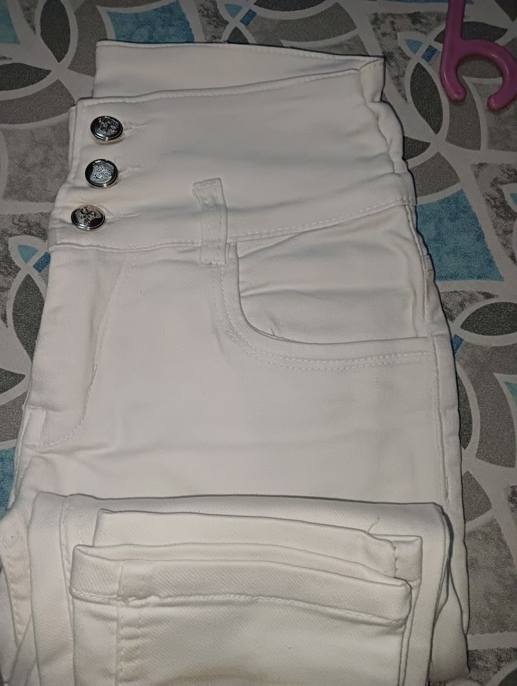 New White Jeans For Girls