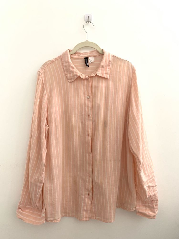 H&amp;M Striped Button-Down