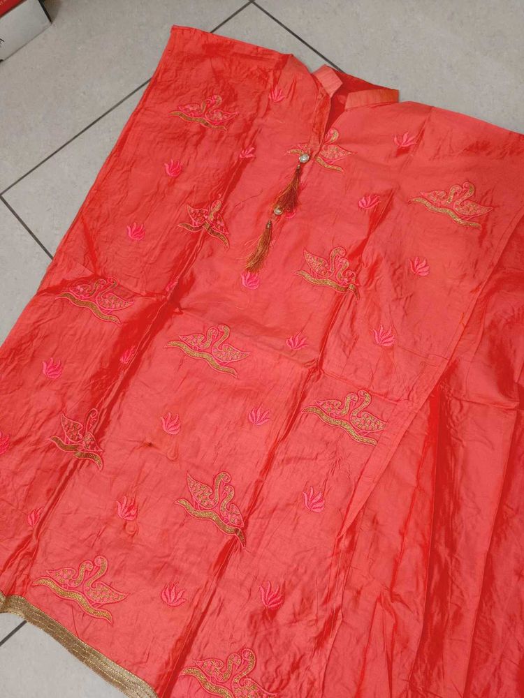 Elegant Embroidered Kurta