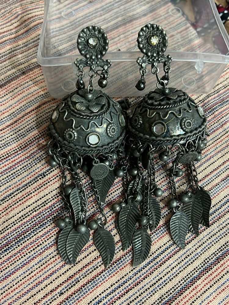 Statement Jhumka Earrings