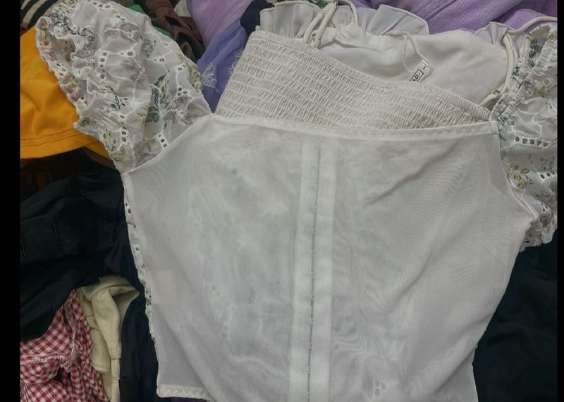 Urbanic Floral Top With Hooks