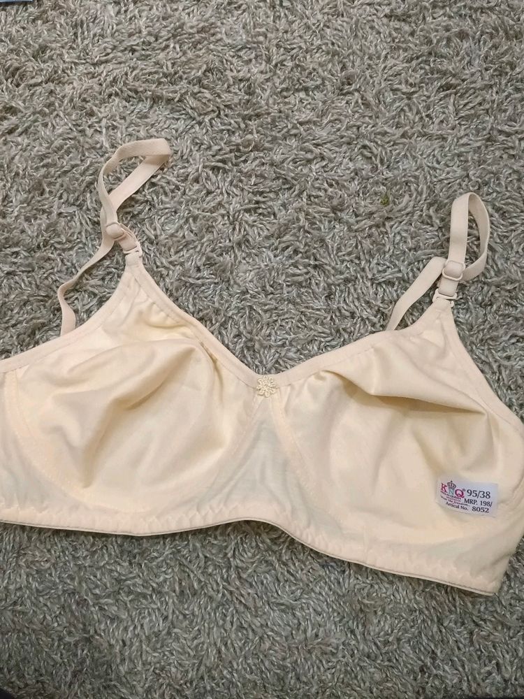 Peach Colour Bra