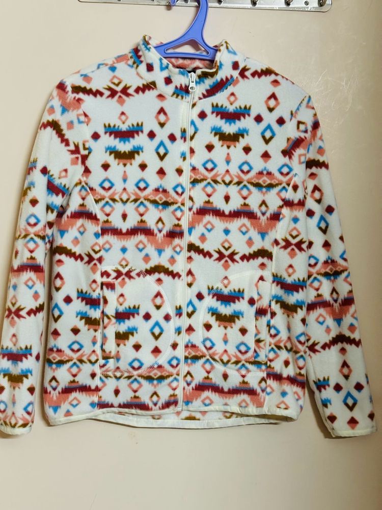 Multicolored Dnmx New Zip Front Jacket