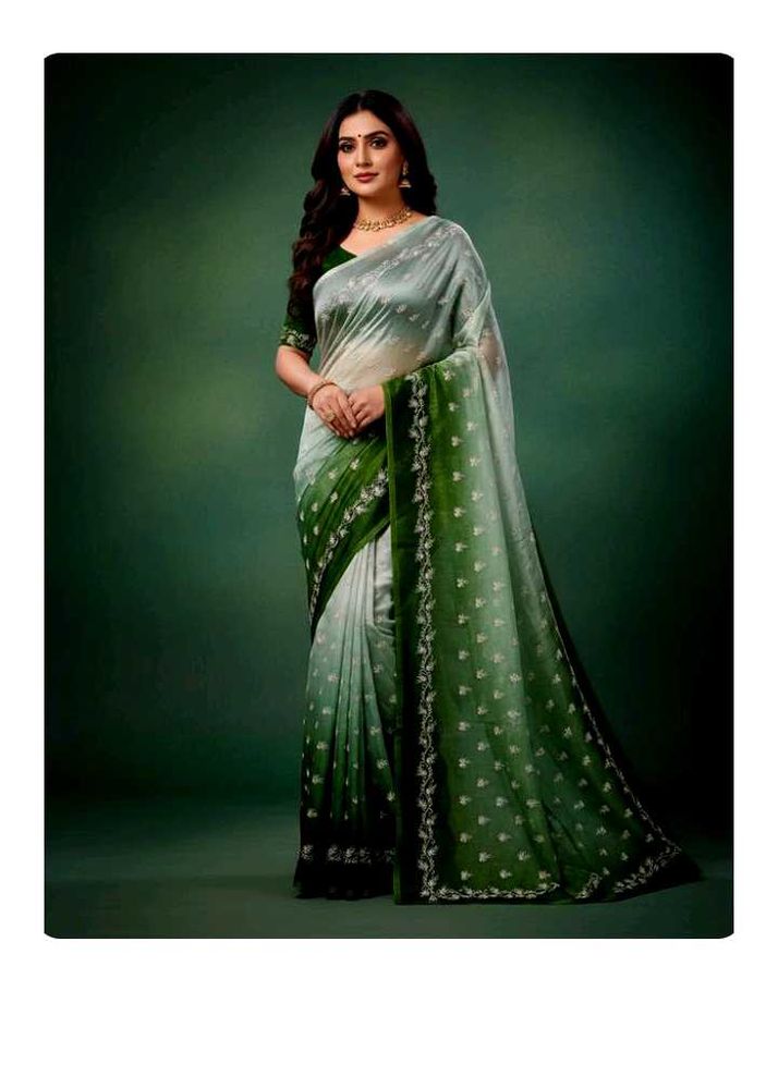 Elegant Ombre Saree