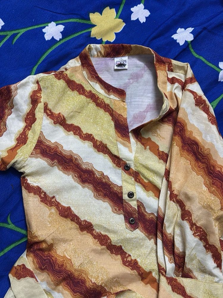 Striped Casual Shirt