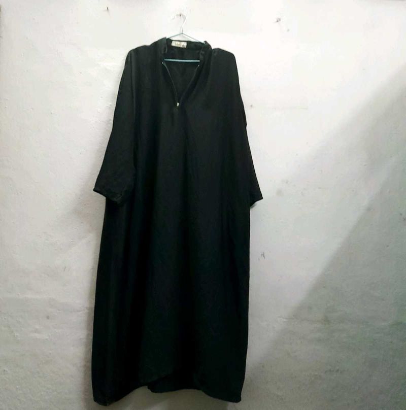 Black Long Sleeve Abhaya Abaya