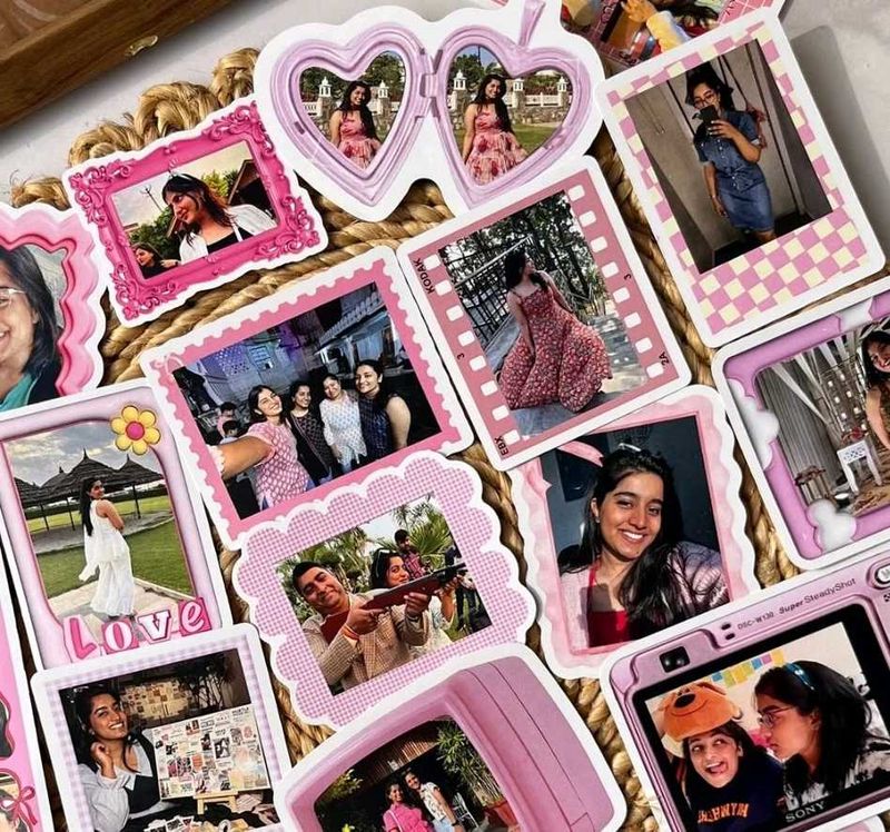 Cute Photo Frame Stickers