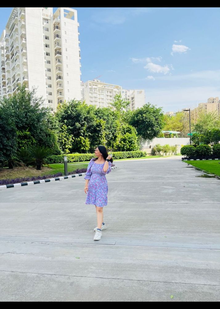 Floral Mini Dress