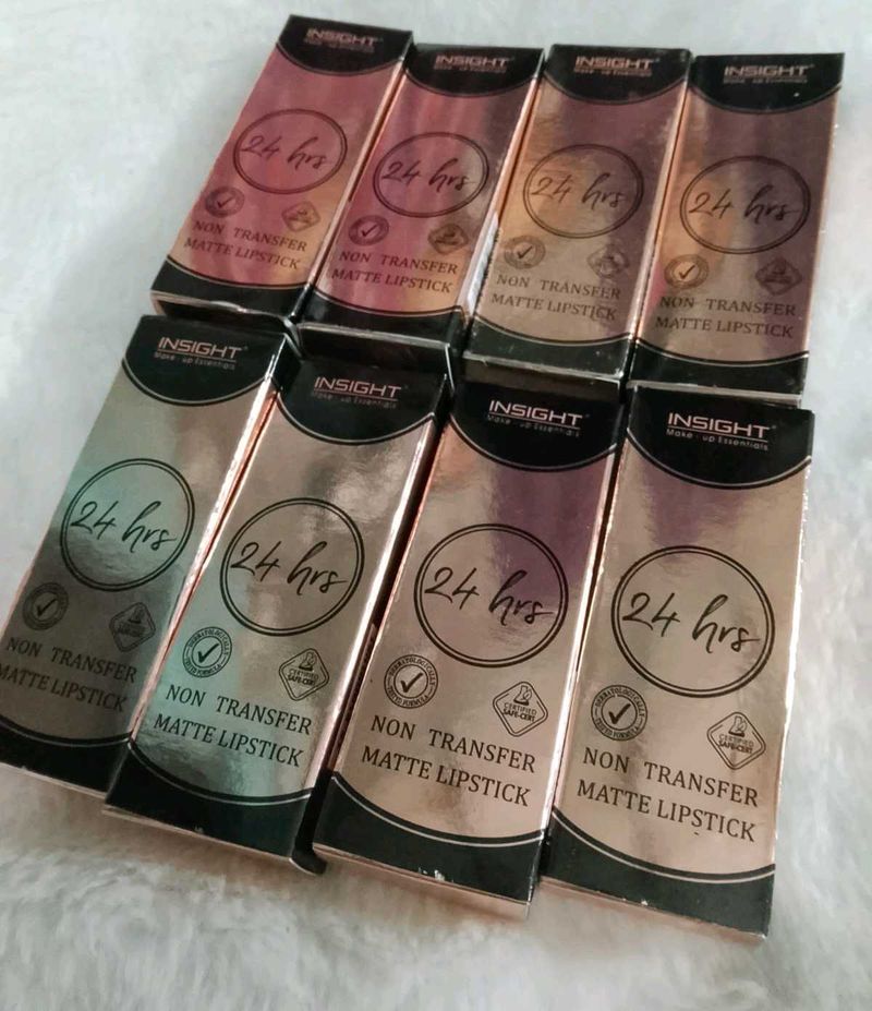 Insight 24hrs Matte Lipsticks