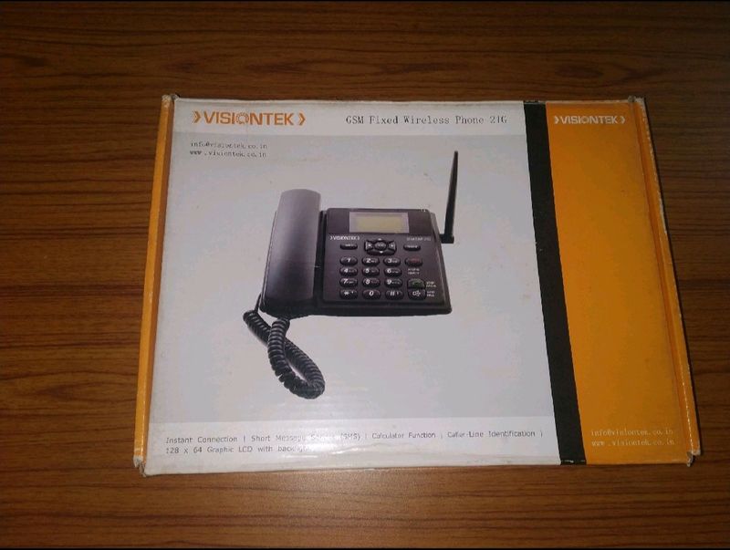 VISIONTECH GSM FWP21G Fixed Wireless Phone LikeNew