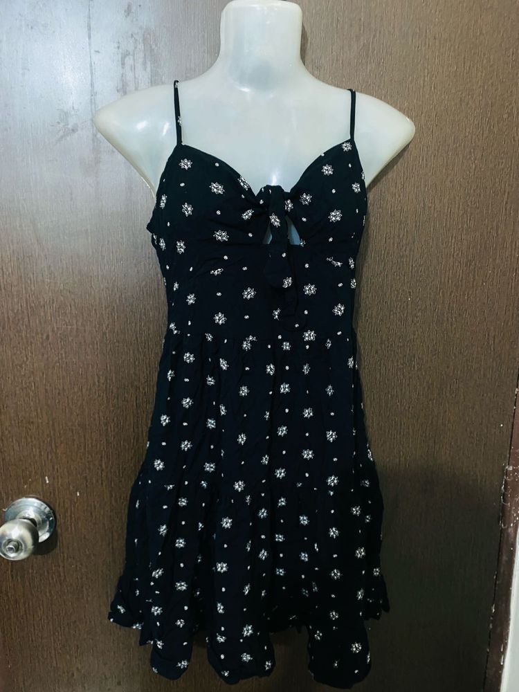 Floral Tie-Front Sundress