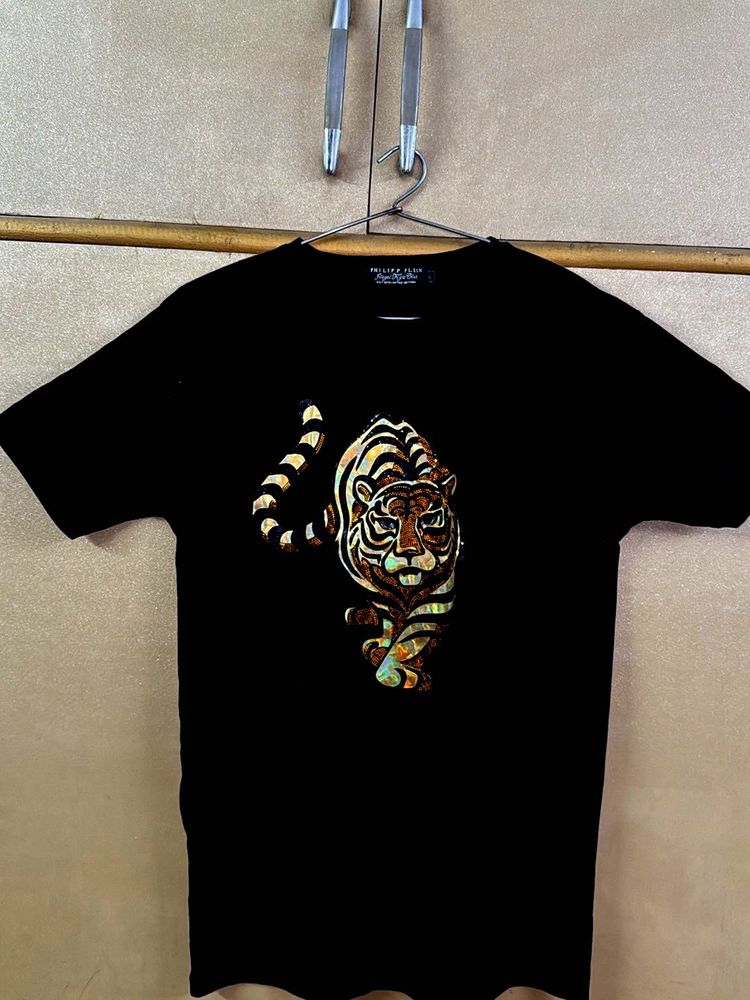 Philipp Plein Tiger Graphic Tee