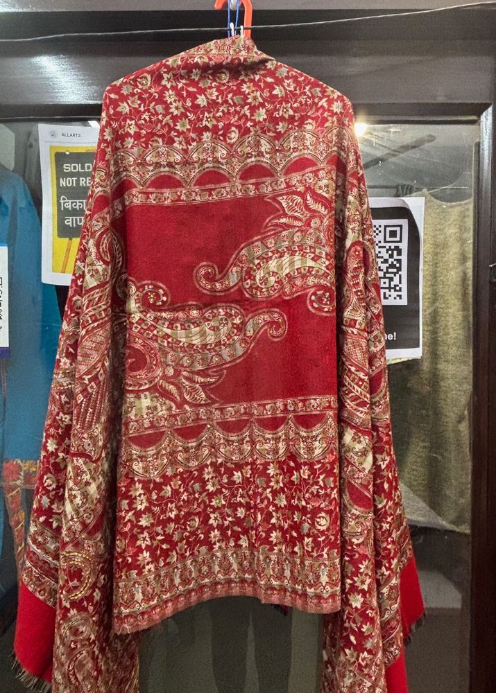 Red Paisley Shawl
