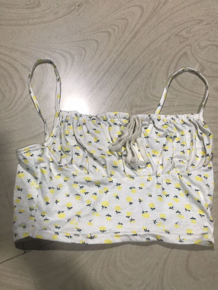 Floral Crop Top