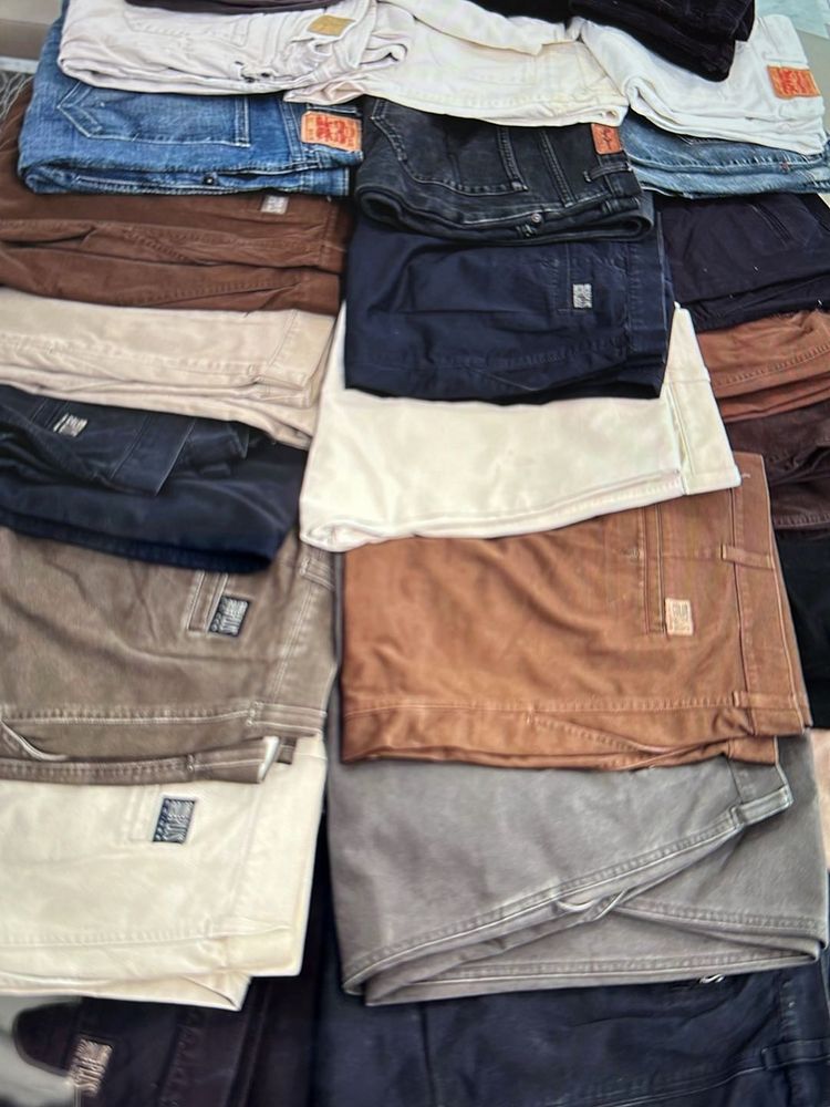 Bundle Of 5 Top Condition Branded Pants For Men