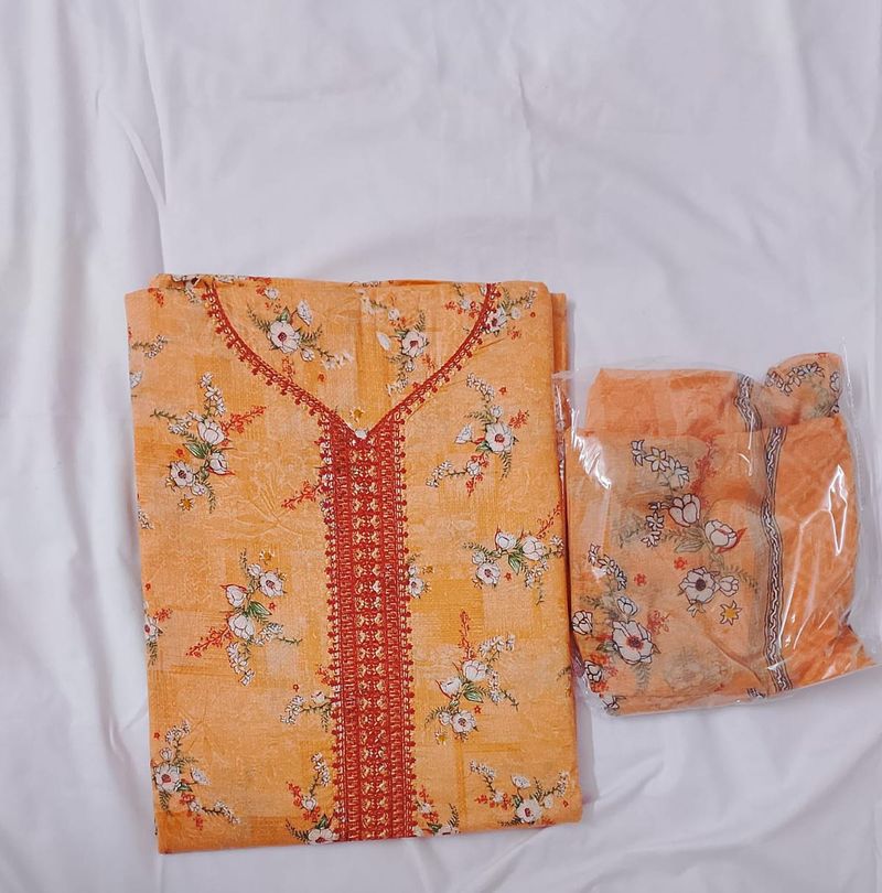 Floral Dress Material