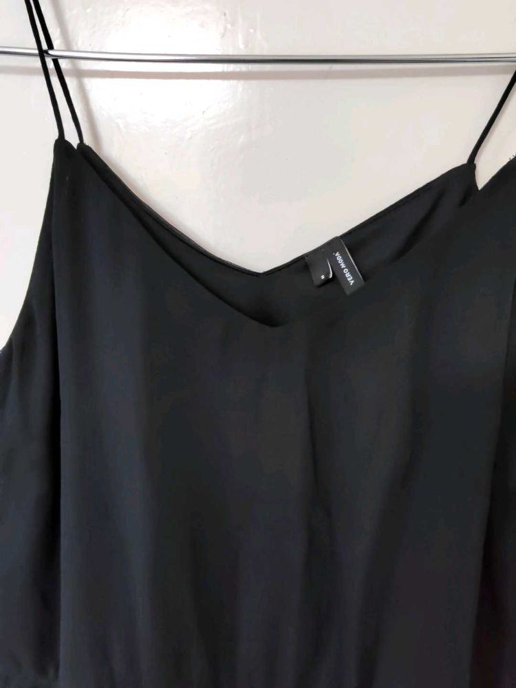 Black Spaghetti Strap Dress