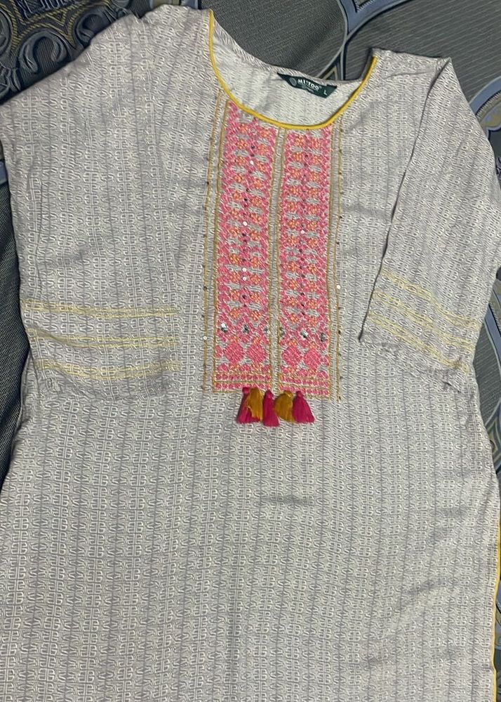 Embroidered Kurta