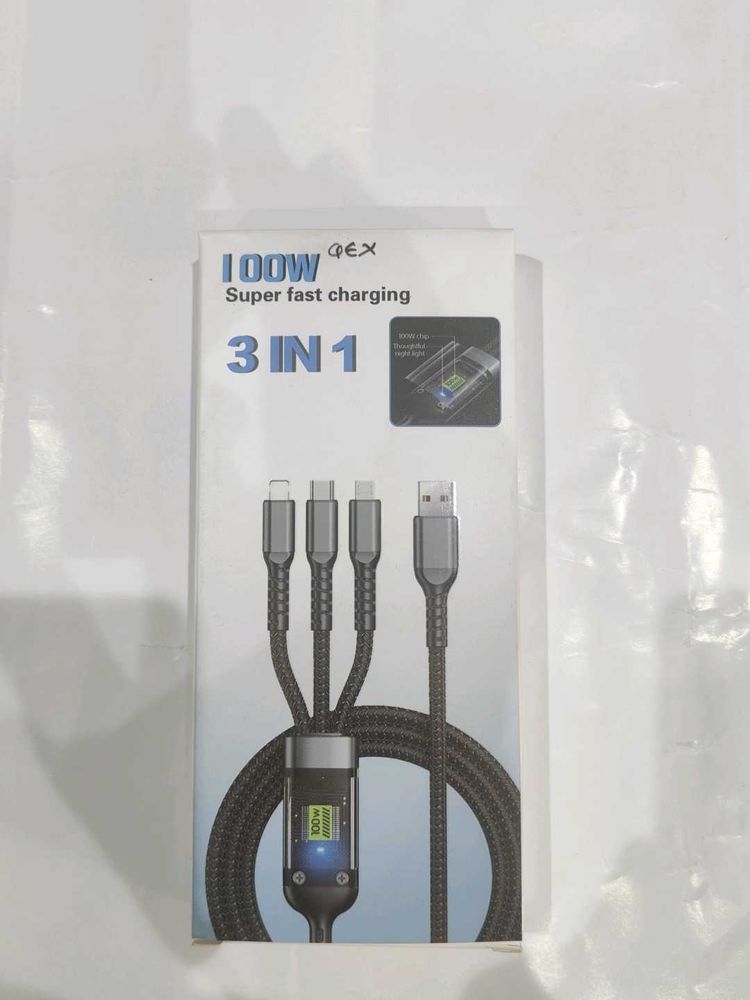 3in1 Fast Charging Data Cables