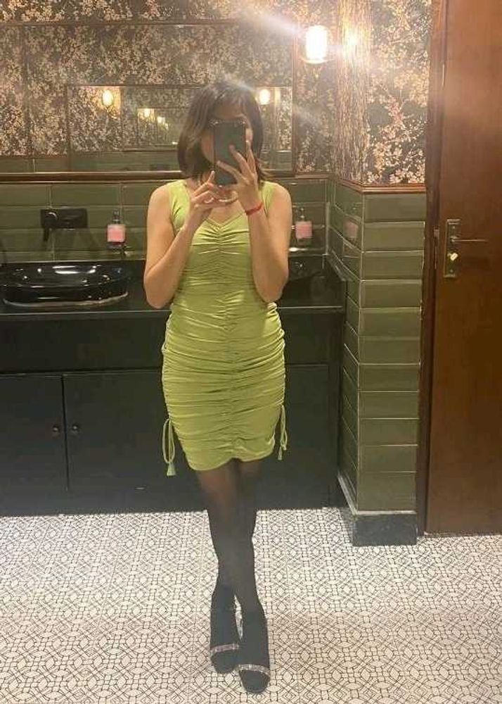 Lime Green Bodycon Dress