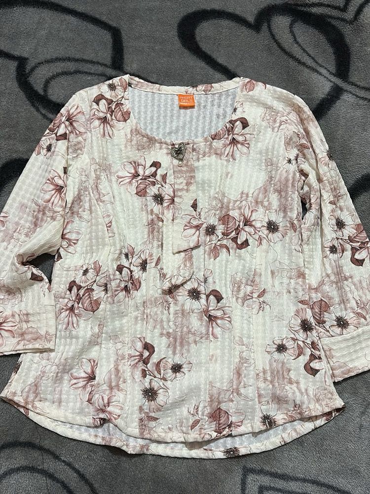 Floral Print Top