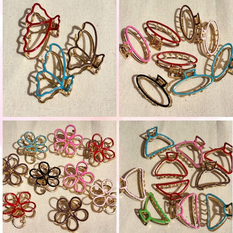 Mini Claw Clips (Assorted Pack Of 5)