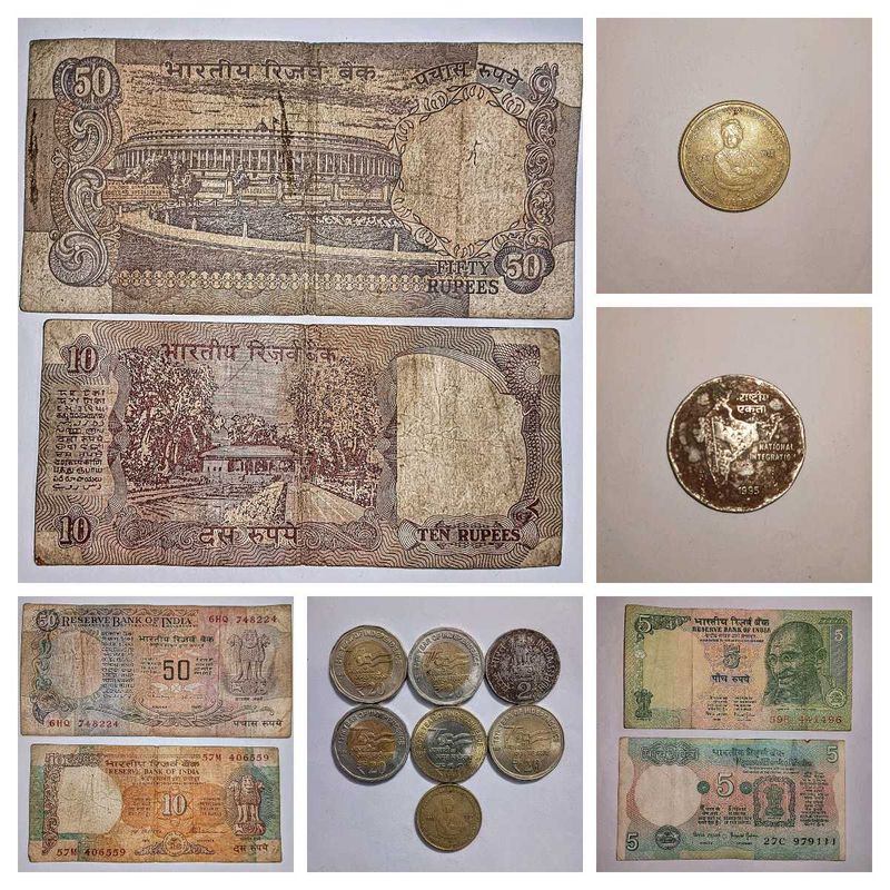 ANTIQUE INDIAN CURRENCY