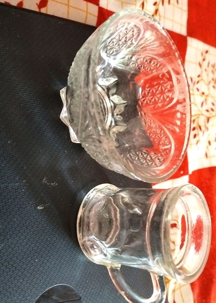 1+1 FREEE !! GLASS BOWL AND CUP